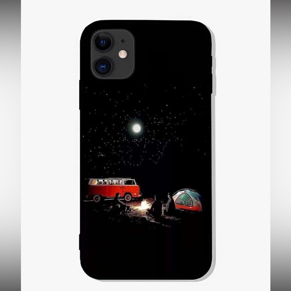 💎FREE💎 Camping Phone Case iPhone 7/8/SE2 - Picture 1 of 3